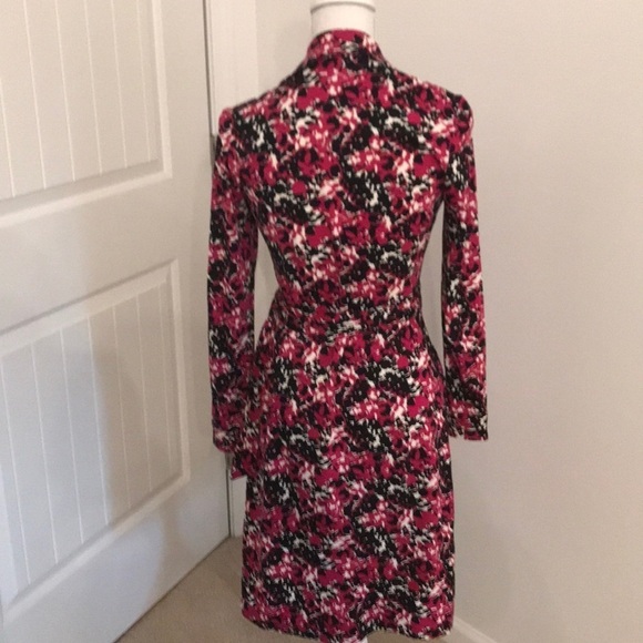 Diane von Furstenberg Wrap Dress Pink Size 4 - Picture 2 of 2